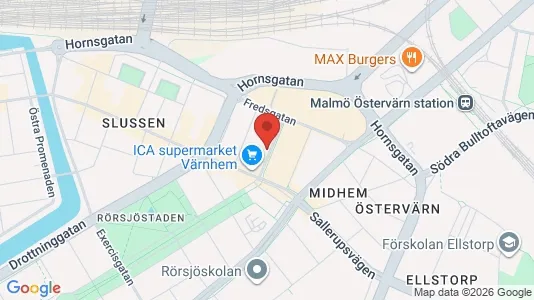 Kontorer til leie i Malmö City – Bilde fra Google Street View