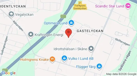 Kontorer til leie i Lund – Bilde fra Google Street View