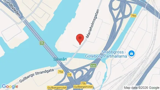 Kontorer til leie i Göteborg Ø – Bilde fra Google Street View