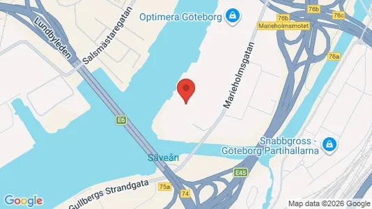 Kontorer til leie i Göteborg Ø – Bilde fra Google Street View