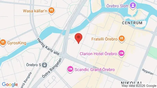 Kontorer til leie i Örebro – Bilde fra Google Street View