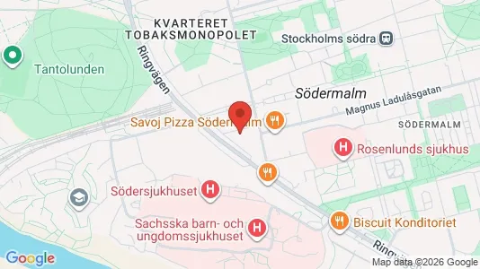 Kontorlokaler til leje i Södermalm - Foto fra Google Street View