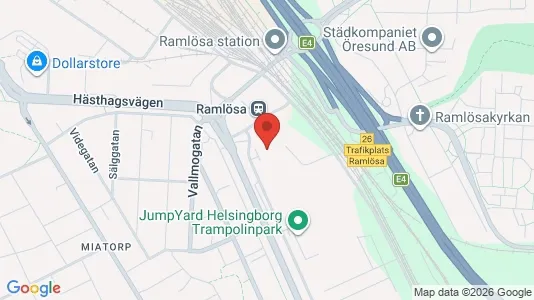 Kontorlokaler til leje i Helsingborg - Foto fra Google Street View