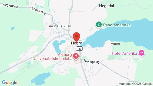 Butikklokaler til leie i Hobro – Bilde fra Google Street View