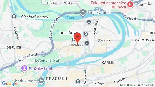 Winkels te huur i Praag 7 - Foto uit Google Street View