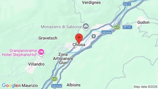 Bedrijfsruimtes te huur i Chiusa - Foto uit Google Street View
