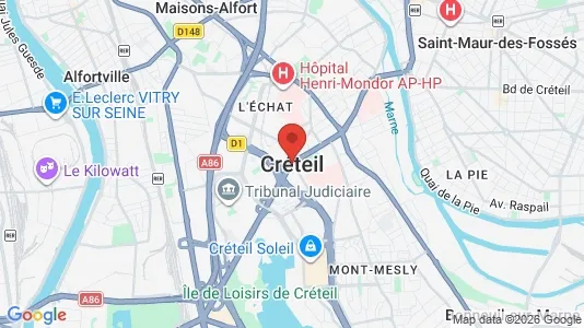 Büros zur Miete i Créteil – Foto von Google Street View