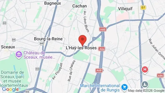 Office spaces for rent i L'Haÿ-les-Roses - Photo from Google Street View