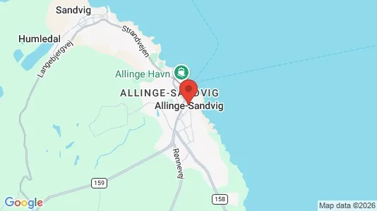 Liikekiinteistöt Vuokrattavana i Allinge - Kuva Google Street Viewstä