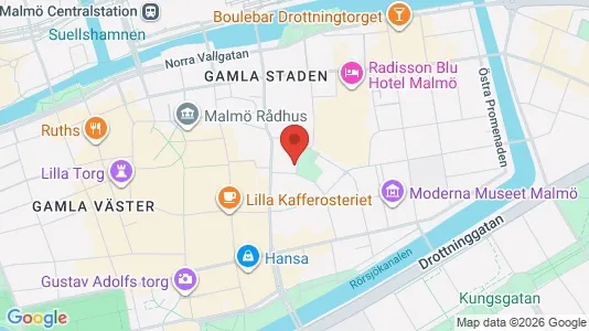 Kontorlokaler til leje i Malmø Centrum - Foto fra Google Street View