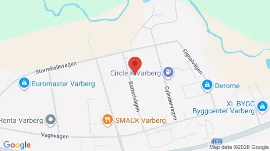 Büros zur Miete i Varberg – Foto von Google Street View