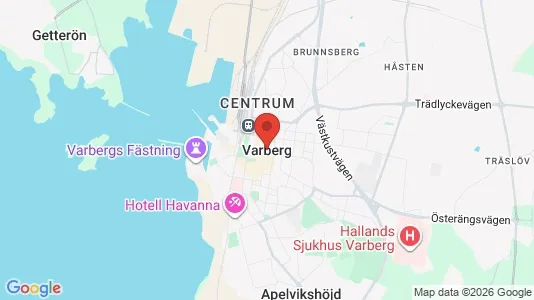 Kaupat Vuokrattavana i Varberg - Kuva Google Street Viewstä