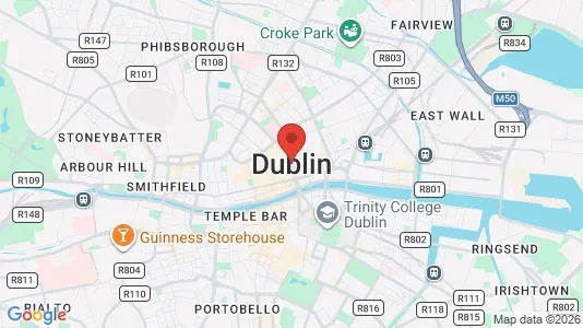 Kaupat Vuokrattavana i Dublin 1 - Kuva Google Street Viewstä