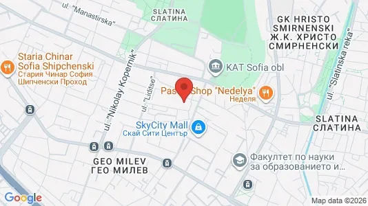 Toimistotilat Vuokrattavana i Sofia Slatina - Kuva Google Street Viewstä