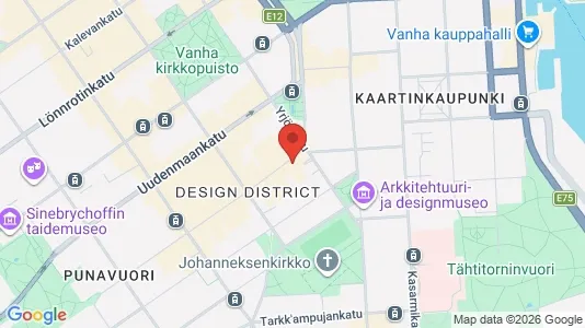 Büros zur Miete i Helsinki Eteläinen - kort over placeringen
