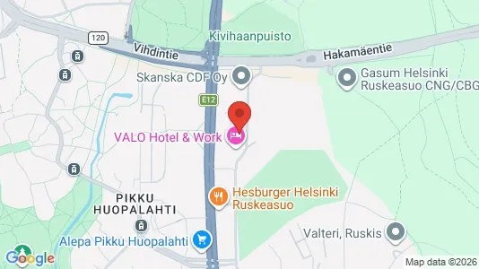 Office spaces for rent i Helsinki Läntinen - kort over placeringen