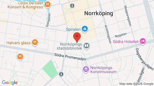Kontorlokaler til leje i Norrköping - Foto fra Google Street View