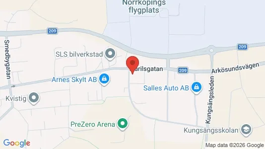 Office spaces for rent i Norrköping - Photo from Google Street View