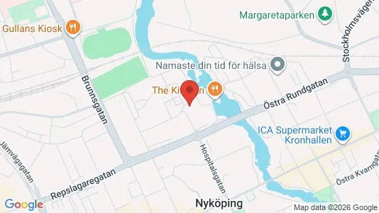 Büros zur Miete i Nyköping – Foto von Google Street View
