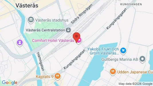 Kontorlokaler til leje i Västerås - Foto fra Google Street View