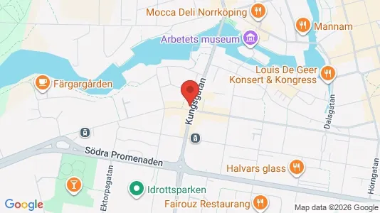 Office spaces for rent i Mjölby - Photo from Google Street View