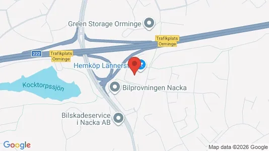 Nieruchomości komercyjne Do wynajęcia i Nacka - kort over placeringen