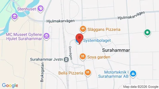 Gewerbeflächen zur Miete i Surahammar – Foto von Google Street View