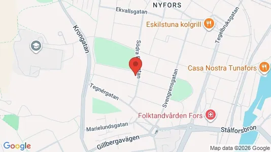 Gewerbeflächen zur Miete i Eskilstuna – Foto von Google Street View