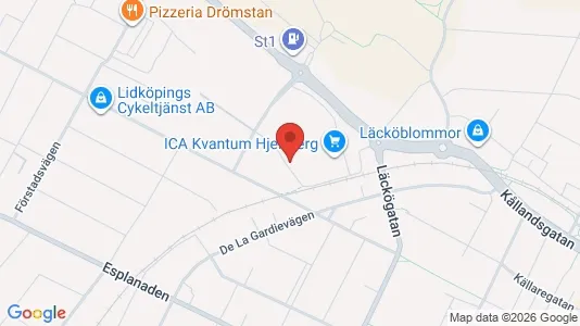 Gewerbeflächen zur Miete i Lidköping – Foto von Google Street View