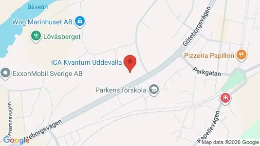 Lokaler til leje i Uddevalla - Foto fra Google Street View