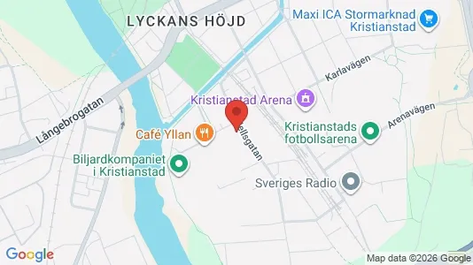 Lagerlokaler til leje i Kristianstad - Foto fra Google Street View