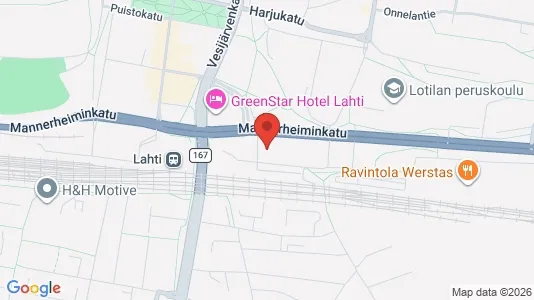 Kontorlokaler til leje i Lahti - Foto fra Google Street View