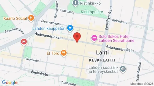 Lokaler til leje i Lahti - Foto fra Google Street View