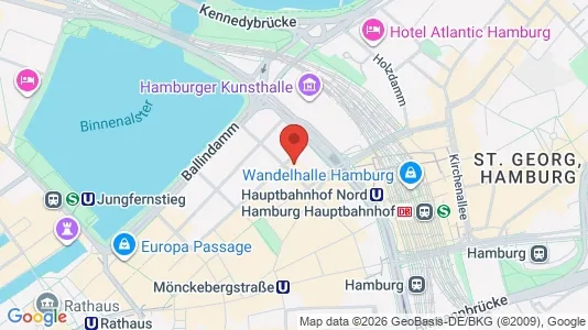 Kontorlokaler til leje i Hamborg Mitte - Foto fra Google Street View