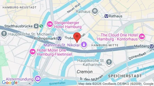 Kontorlokaler til leje i Hamborg Mitte - Foto fra Google Street View