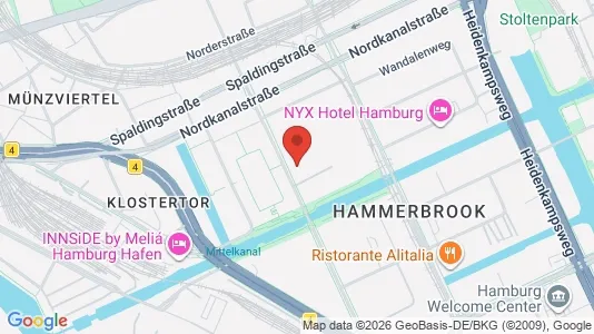 Kontorlokaler til leje i Hamborg Mitte - Foto fra Google Street View