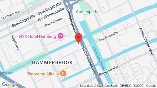 Kontorlokaler til leje i Hamborg Mitte - Foto fra Google Street View