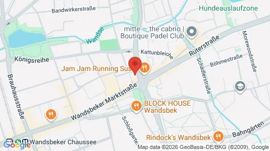 Kontorlokaler til leje i Hamborg Wandsbek - Foto fra Google Street View
