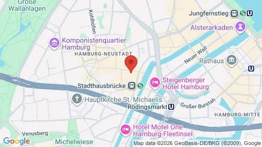 Kantorruimte te huur i Hamburg Mitte - Foto uit Google Street View