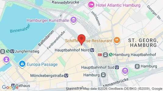 Kontorlokaler til leje i Hamborg Mitte - Foto fra Google Street View