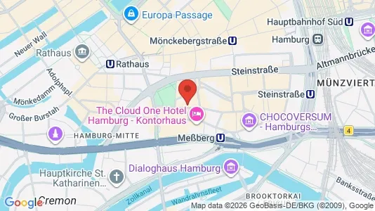 Kontorlokaler til leje i Hamborg Mitte - Foto fra Google Street View