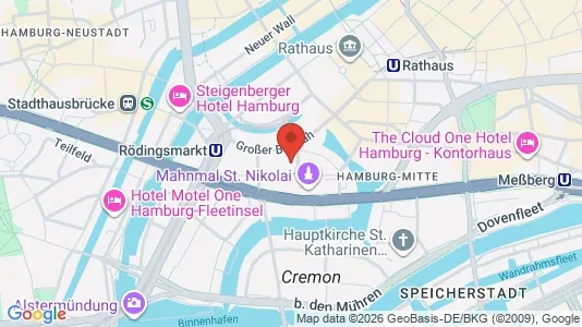 Büros zur Miete i Hamburg Mitte – Foto von Google Street View