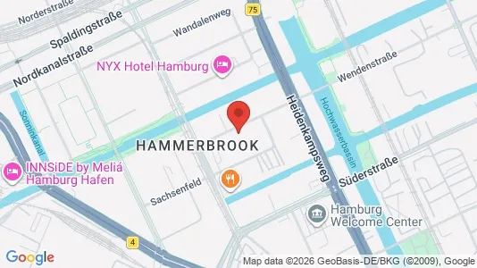 Kontorlokaler til leje i Hamborg Mitte - Foto fra Google Street View