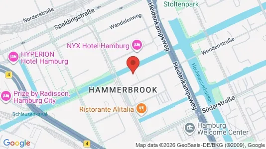 Kontorlokaler til leje i Hamborg Mitte - Foto fra Google Street View