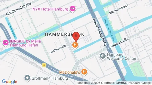 Kontorlokaler til leje i Hamborg Mitte - Foto fra Google Street View