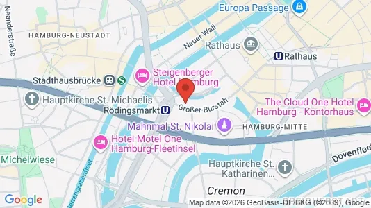 Kontorlokaler til leje i Hamborg Mitte - Foto fra Google Street View