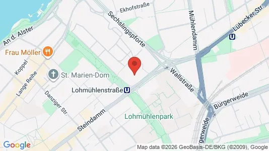 Kontorlokaler til leje i Hamborg Mitte - Foto fra Google Street View