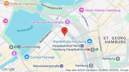 Kontorslokaler för uthyrning i Hamburg Mitte – Foto från Google Street View