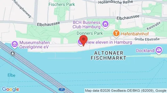 Büros zur Miete i Hamburg Altona - kort over placeringen