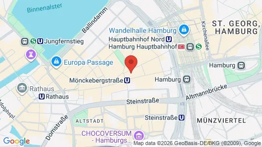 Kontorlokaler til leje i Hamborg Mitte - Foto fra Google Street View